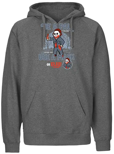 Be a pal like Michael - Michael, halloween, slasher, horror, maske, mask - Fairtrade Hoodie