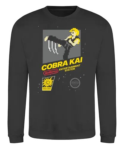 No Mercy System - tv, gaming, mashup, karate, kid, cobra kai - Sweatshirt