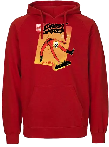 Ghost Skater - skateboard, ghost, rider, comic, Mephisto, Blaze - Fairtrade Hoodie