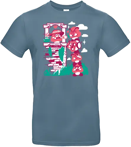 Friends Love Tower - Turm, tower, liebe, Gegner, mario, gaming - Standard T-Shirt