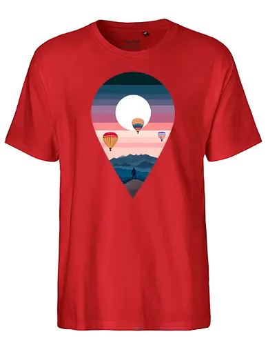 Landscape Ballon - Fairtrade T-Shirt