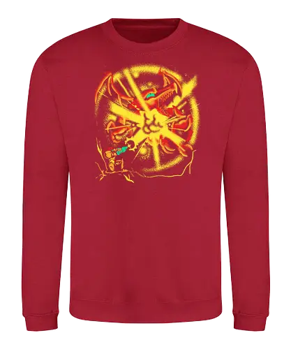 Shot at the Dark - Bounty Hunter, Ridley, gaming, Bounty Huntervania - Sweatshirt