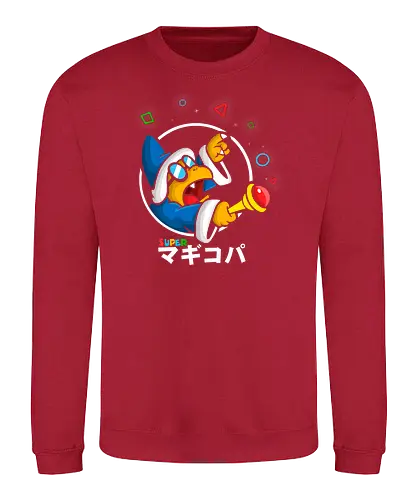 Mago - mario, kamek, zauberer - Sweatshirt