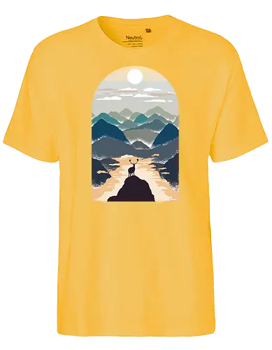 Mountains - berge, landschaft - Fairtrade T-Shirt