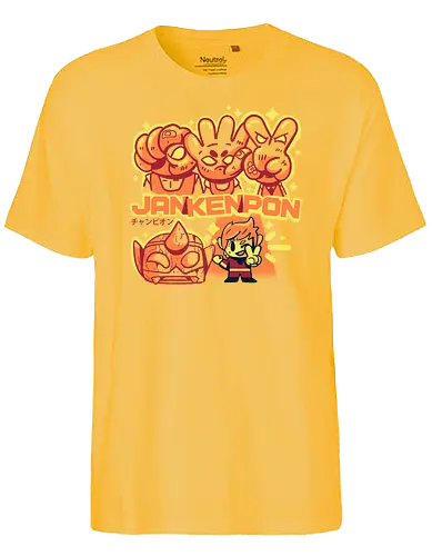 Jan Ken Pon - Schnick, Schnack, Schnuck, gaming - Fairtrade T-Shirt