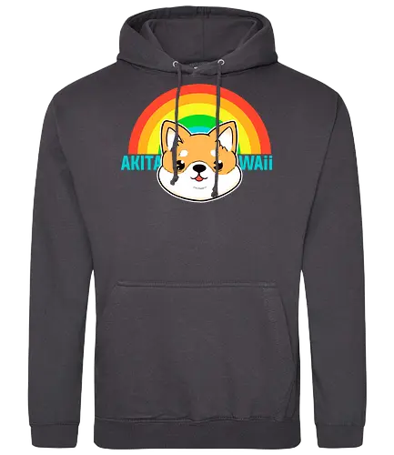 Akitawaii - akita, dog, hund, niedlich, süß, kawaii, japan, nippon - Standard Hoodie