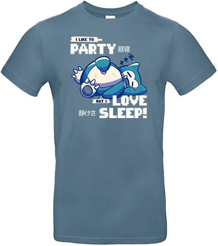 Love sleep - pocket, monster, relax, sleep, schlafen, gaming - Standard T-Shirt