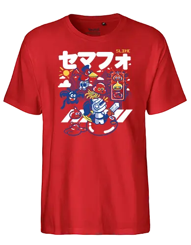 Traffic Slime - Slime, Schleim, dragon, quest, jrpg - Fairtrade T-Shirt