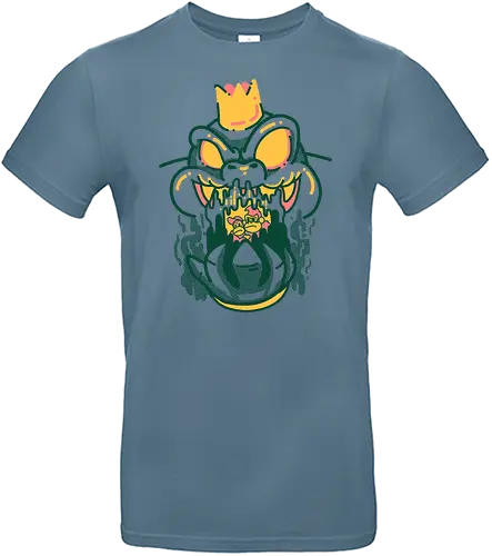 Kong in the enemy hand - donkey, kong, king, Crocodile, antagonist, gaming - Standard T-Shirt