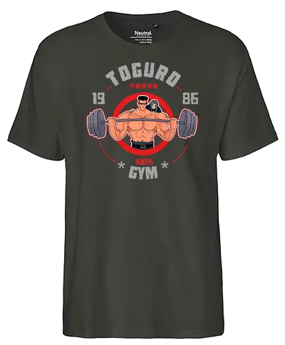 Toguro Gym - yuyu, anime, manga, gym, sports, mashup - Fairtrade T-Shirt