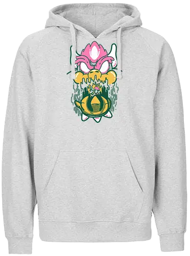 Plumber in the Enemy Hand - mario, antagonist, princess, prinzessin, retrogames, gaming - Fairtrade Hoodie
