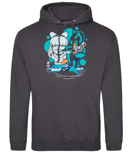 Coming to the Rescue - bound, gaming, retrogames, rth - Standard Hoodie