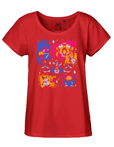 Annoyed Squad - fox, zero, gaming - Fairtrade Girl Shirt