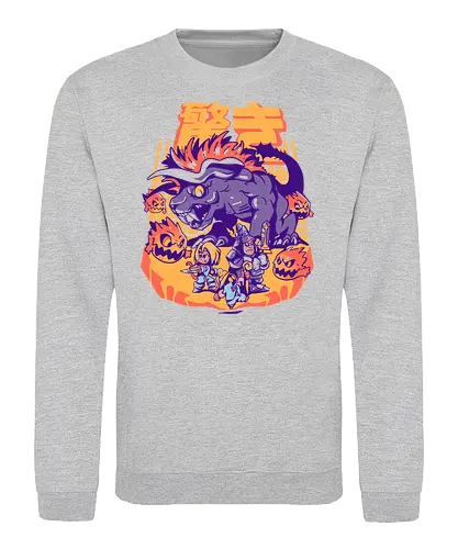 Final Surprise Attack - final, fantasy, behemoth, gaming - Sweatshirt