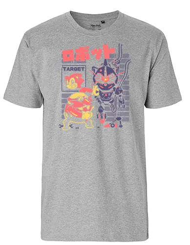 Evil Creation - hedgehog, gaming, evil - Fairtrade T-Shirt