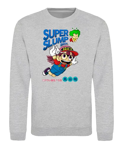 Arale Pop - arale, dragon, ball, dr. slump, crossover, mario, android, robot, manga, anime - Sweatshirt