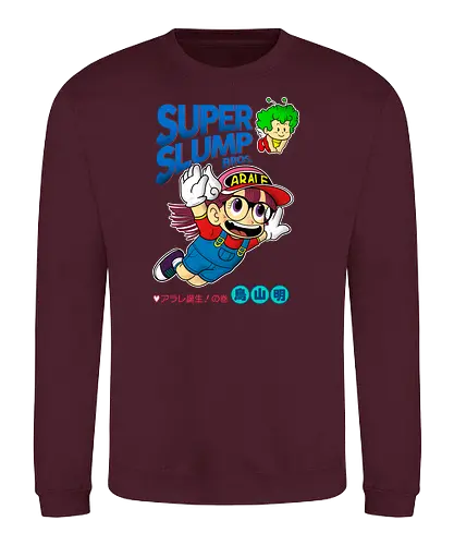 Arale Pop - arale, dragon, ball, dr. slump, crossover, mario, android, robot, manga, anime - Sweatshirt
