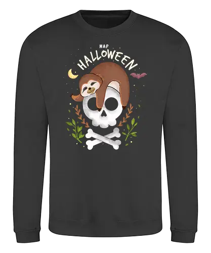 Nap Halloween - halloween, faultier, sloth, tier, cute, kawaii - Sweatshirt