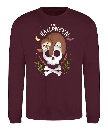 Nap Halloween - halloween, faultier, sloth, tier, cute, kawaii - Sweatshirt