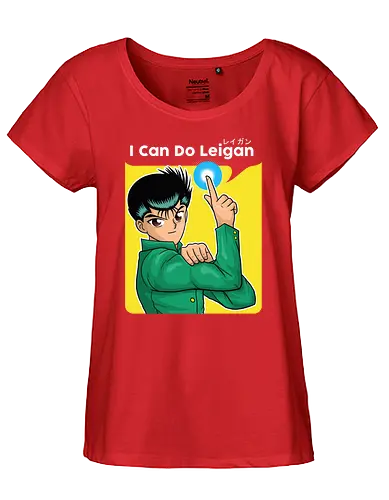 Leigan - anime, Yusuke Urameshi, shōnen, yū yū sho - Fairtrade Girl Shirt