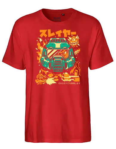 Death has a Name - doom, monster, hunter, shooter, gaming - Fairtrade T-Shirt