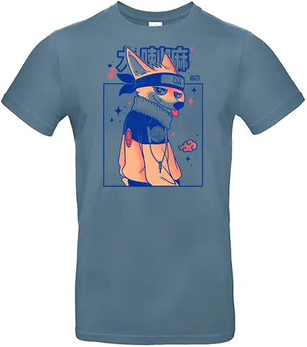 Kitsune Shinobi - anime, mashup, fox, demon, manga, kitsune - Standard T-Shirt