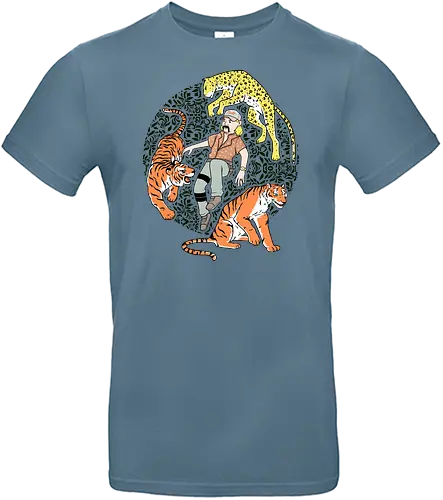 The King of Tigers - Tiger King, serie, True Crime, Großkatzen, Raubtiere, strming - Standard T-Shirt