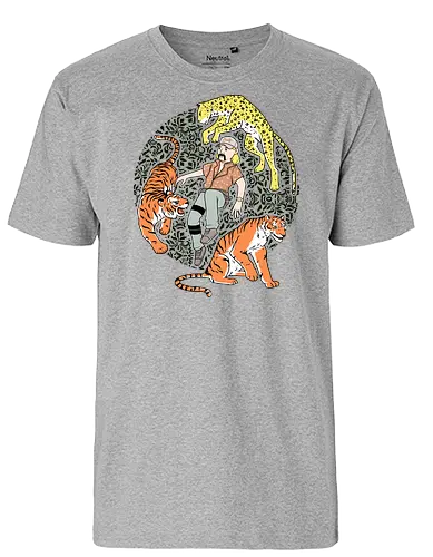 The King of Tigers - Tiger King, serie, True Crime, Großkatzen, Raubtiere, strming - Fairtrade T-Shirt