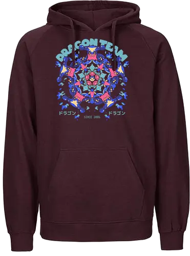 Dragon Team - pocket, monster, drache - Fairtrade Hoodie