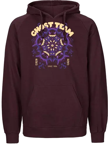 Ghost Team - pocket, monster, geist - Fairtrade Hoodie