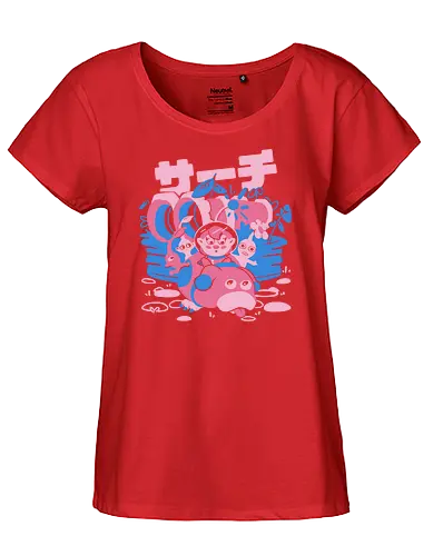 Directing the Horde - alien, plant, Smol, gaming - Fairtrade Girl Shirt