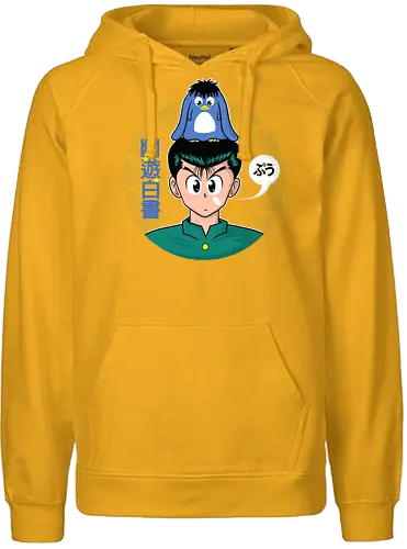 My little mascot - anime, yu yu, manga, hat, fun - Fairtrade Hoodie