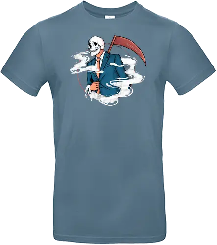 business man - kapitalismus, politics, business, reaper, death - Standard T-Shirt