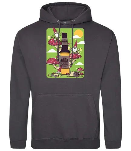 Gnome beer - Gmone, beer, dwarf, zwerg, Kabouter, bier - Standard Hoodie