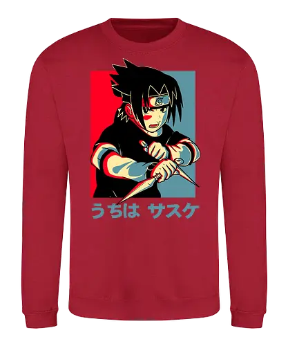 Sasuke - anime, manga, shinobi, ninja - Sweatshirt