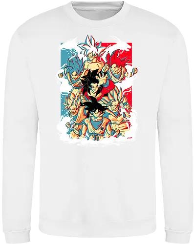 Goku transformations