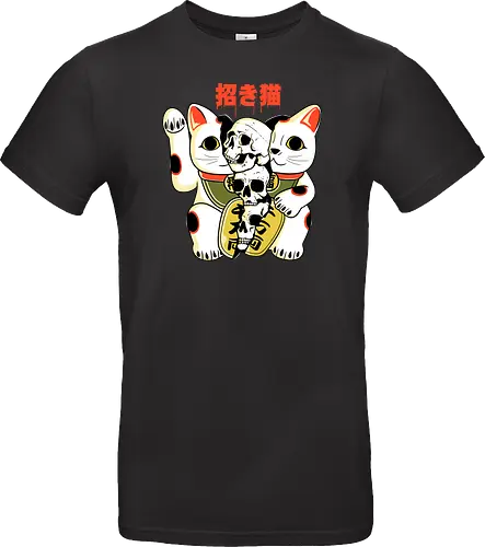 Skull Maneki Neko