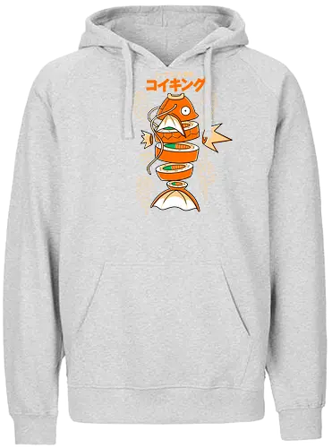 Sushikarp - sushi, snack, pocket, monster - Fairtrade Hoodie