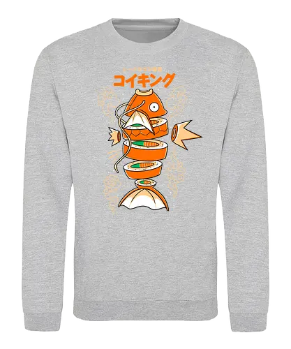 Sushikarp - sushi, snack, pocket, monster - Sweatshirt