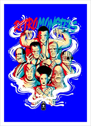 Retro Monsters