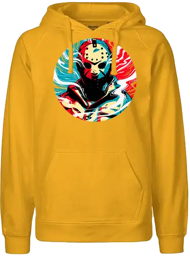Krystal Lake Colors - jason, horror, Friday 13th, Friday, halloween - Fairtrade Hoodie