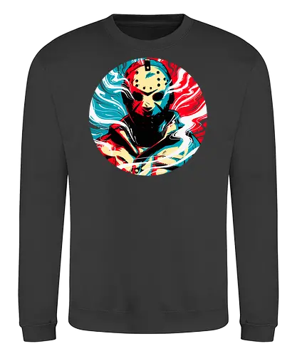 Krystal Lake Colors - jason, horror, Friday 13th, Friday, halloween - Sweatshirt