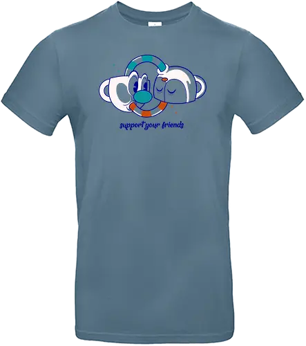 Support your Friends - cup, gaming, Support, hd - Standard T-Shirt