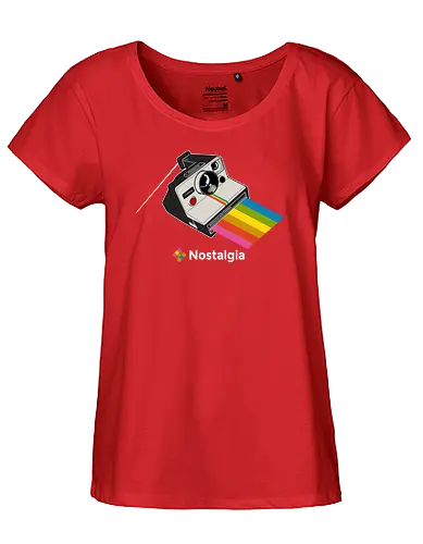 Nostalgia - retro, photography, rainbow, regenbogen, Photography - Fairtrade Girl Shirt