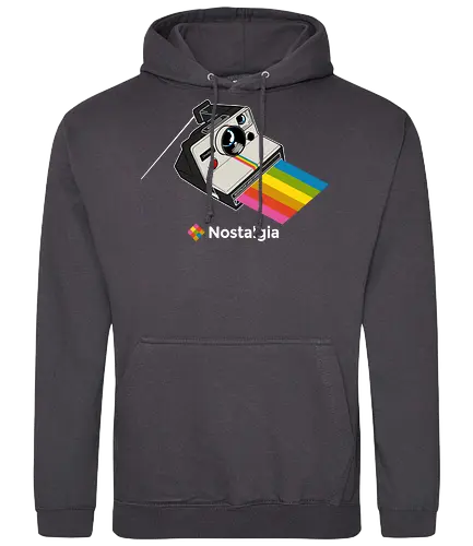 Nostalgia - retro, photography, rainbow, regenbogen, Photography - Standard Hoodie