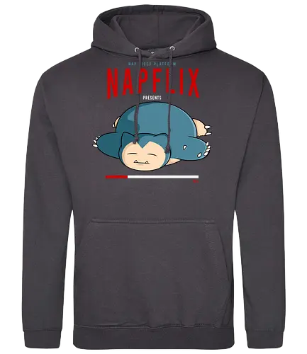 Napflix - nap, relax, tv, sleep, pocket, monster - Standard Hoodie