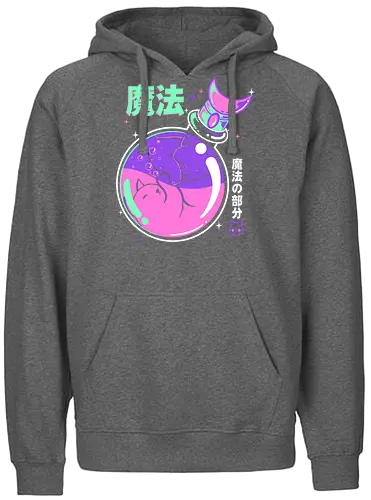 Poison Magicat - Potion, poison, cat, katze, magic, magie - Fairtrade Hoodie