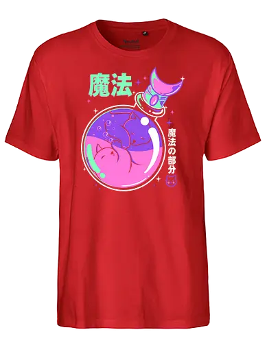 Poison Magicat - Potion, poison, cat, katze, magic, magie - Fairtrade T-Shirt