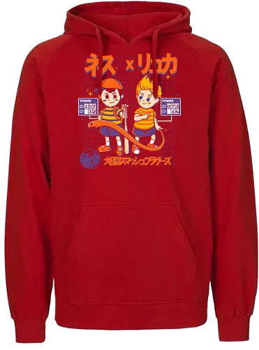 The great game battle - lucas, mother, bound, retrogames, Consoles, rth - Fairtrade Hoodie