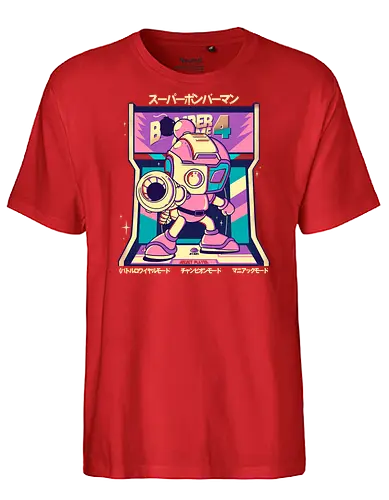 bomber Game - bomber, gaming, retrogames - Fairtrade T-Shirt
